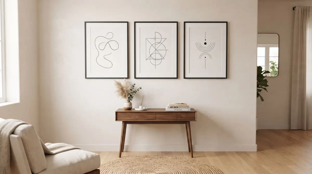 Abstract Line Art Series