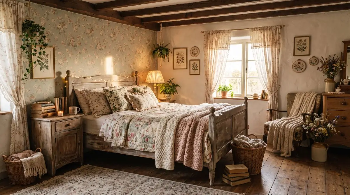 Cozy Cottage Feminine Room