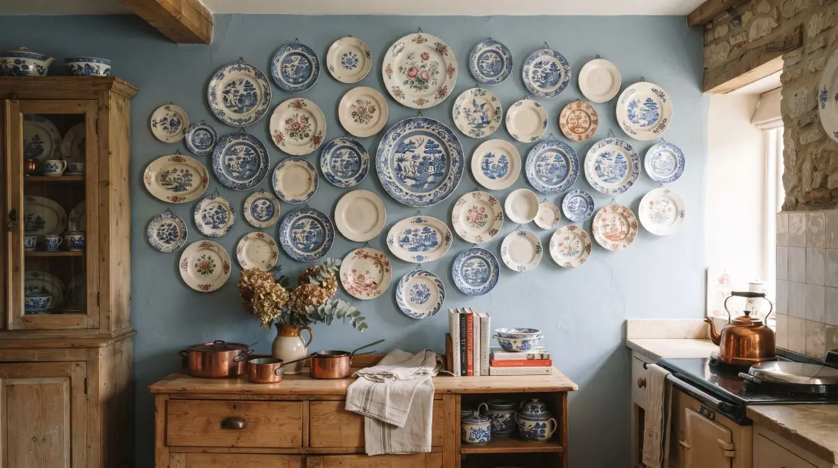 Decorative Plate Wall