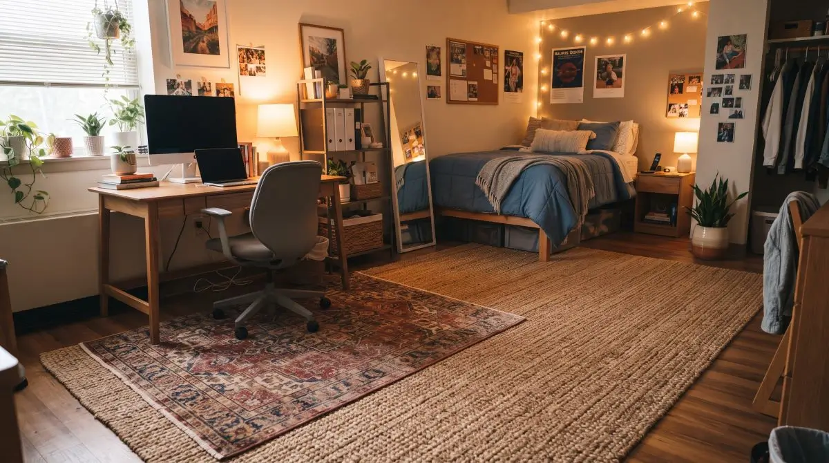 Define Spaces with Layered Rugs