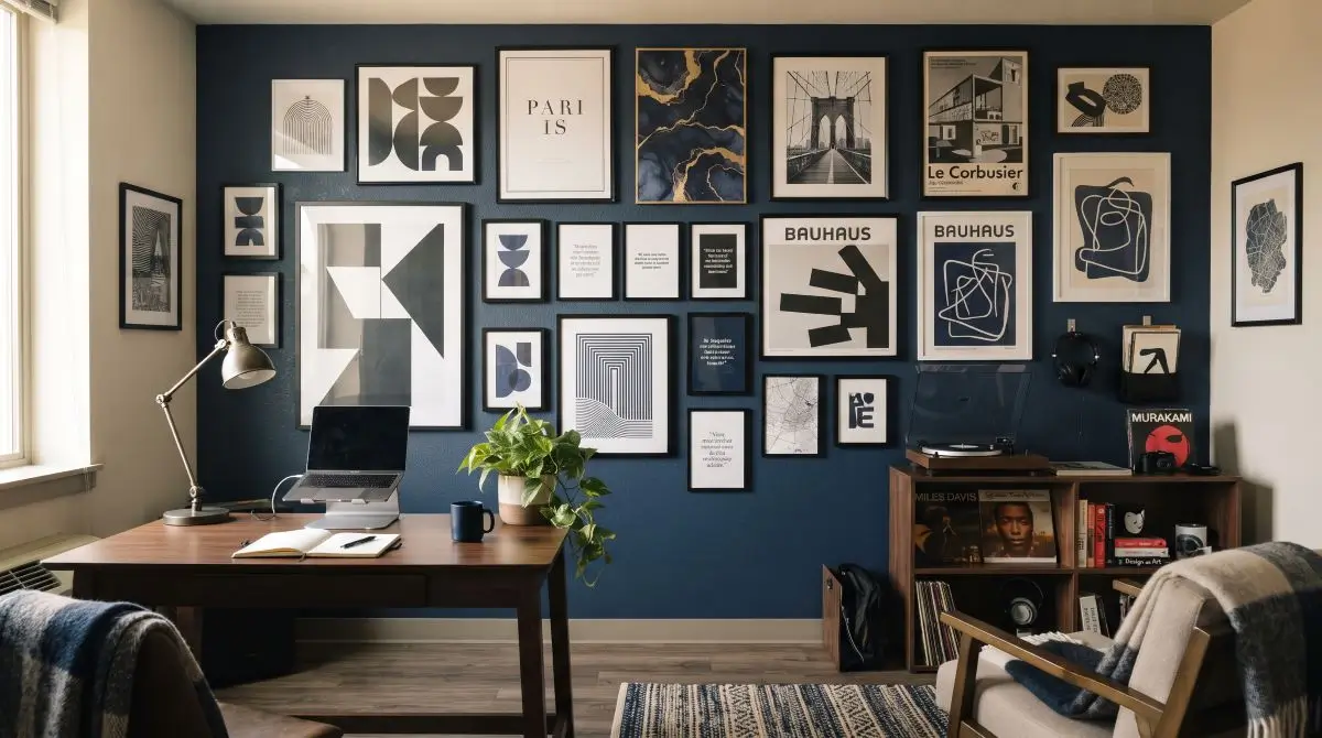 Design an Artsy Wall with Graphic Prints