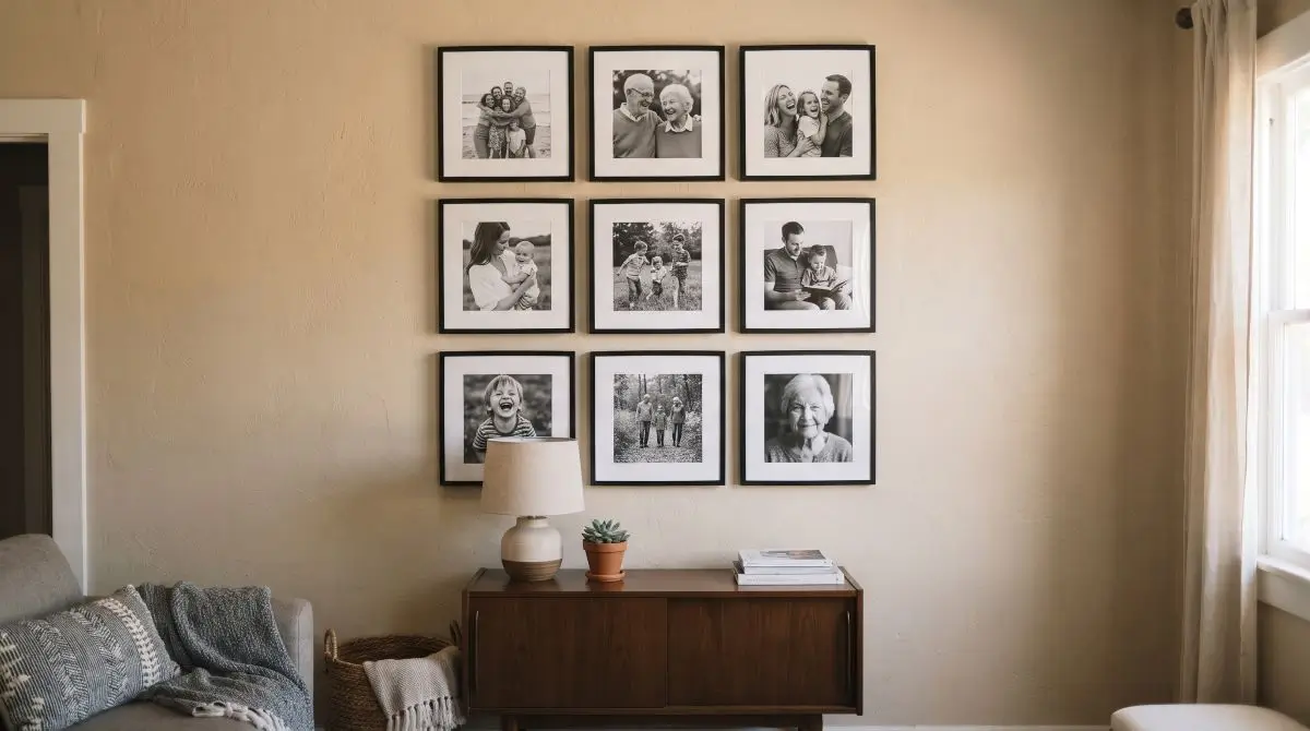 Framed Photo Grid
