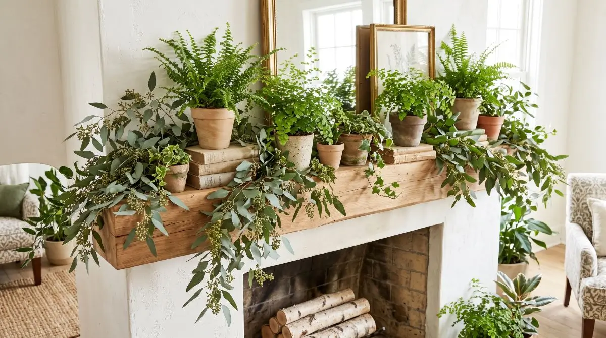 Fresh Greenery Display