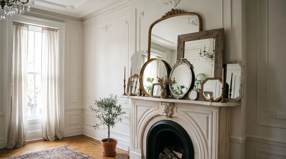 Layered Mirrors for Light and Depth