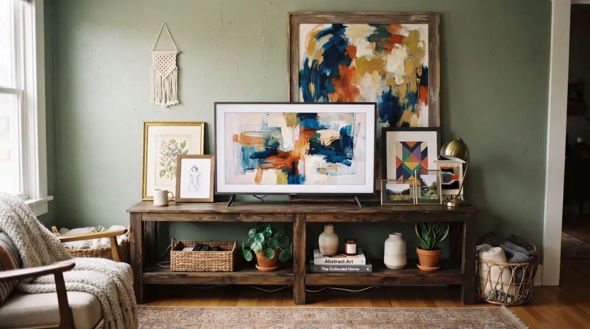 Leaning Art for a Collected Look