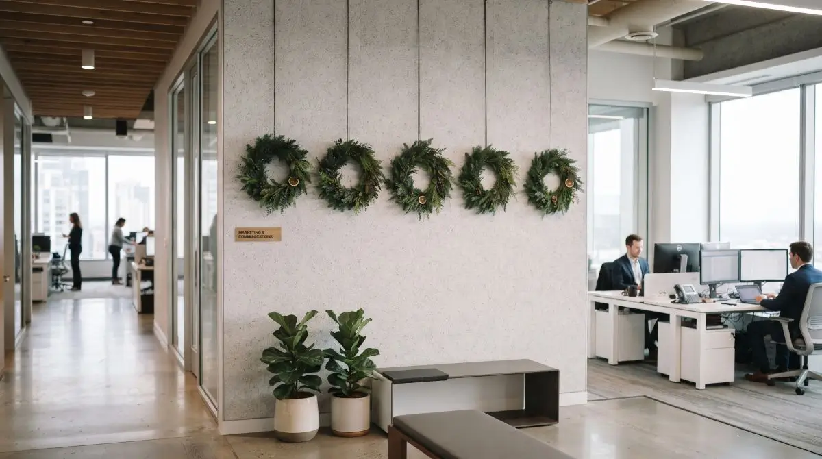 Minimalist Evergreen Wreaths
