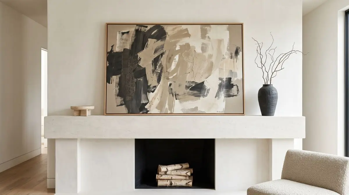 Minimalist Style with a Single Artwork