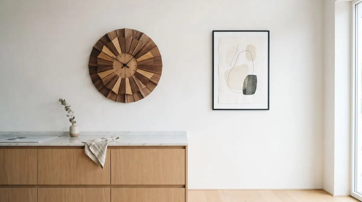 Minimalist Two-Element Wall