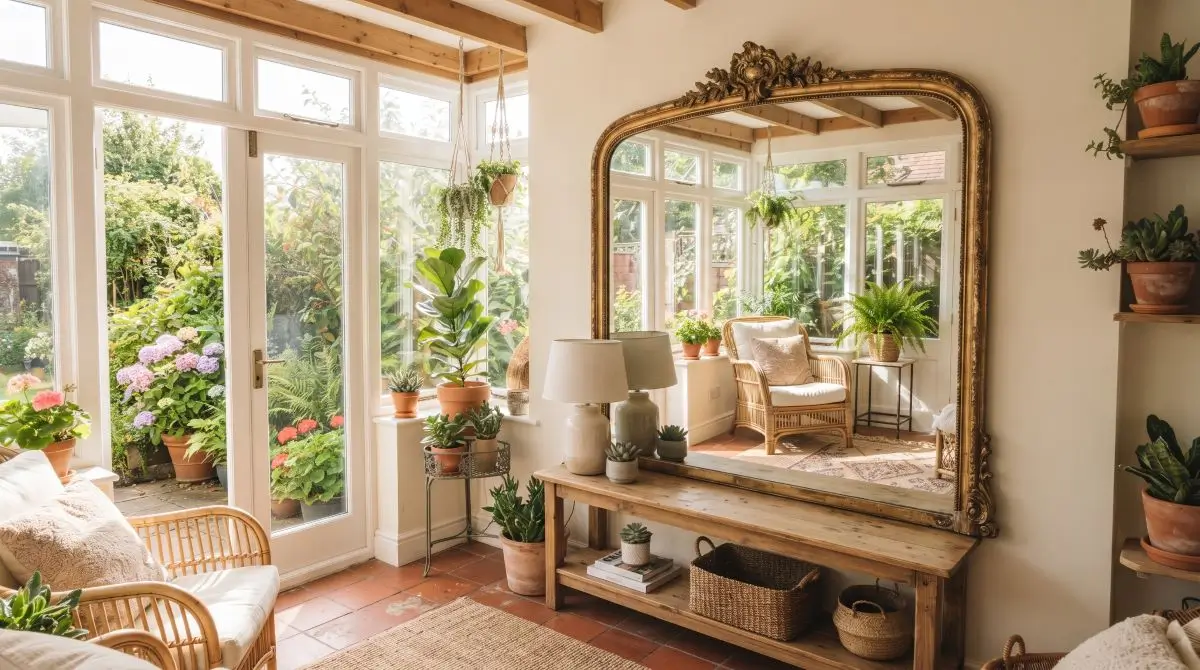 Mirrors to Visually Expand the Space