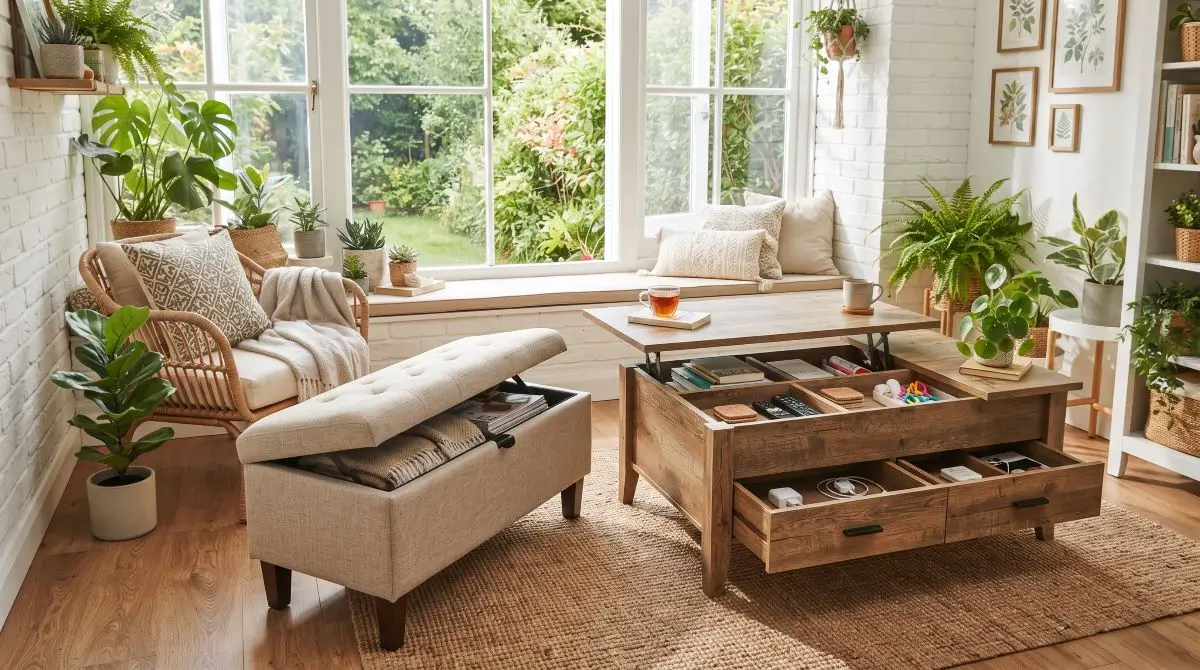 Multifunctional Furniture That Doubles as Storage