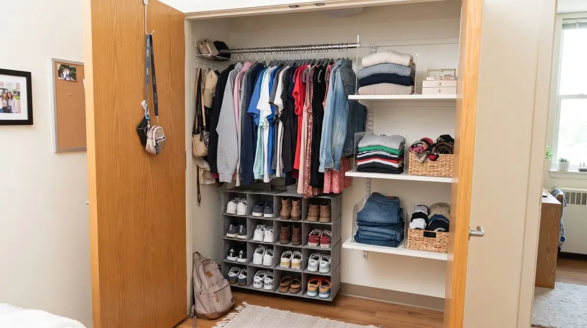 Optimize Closet Space for a Compact Wardrobe