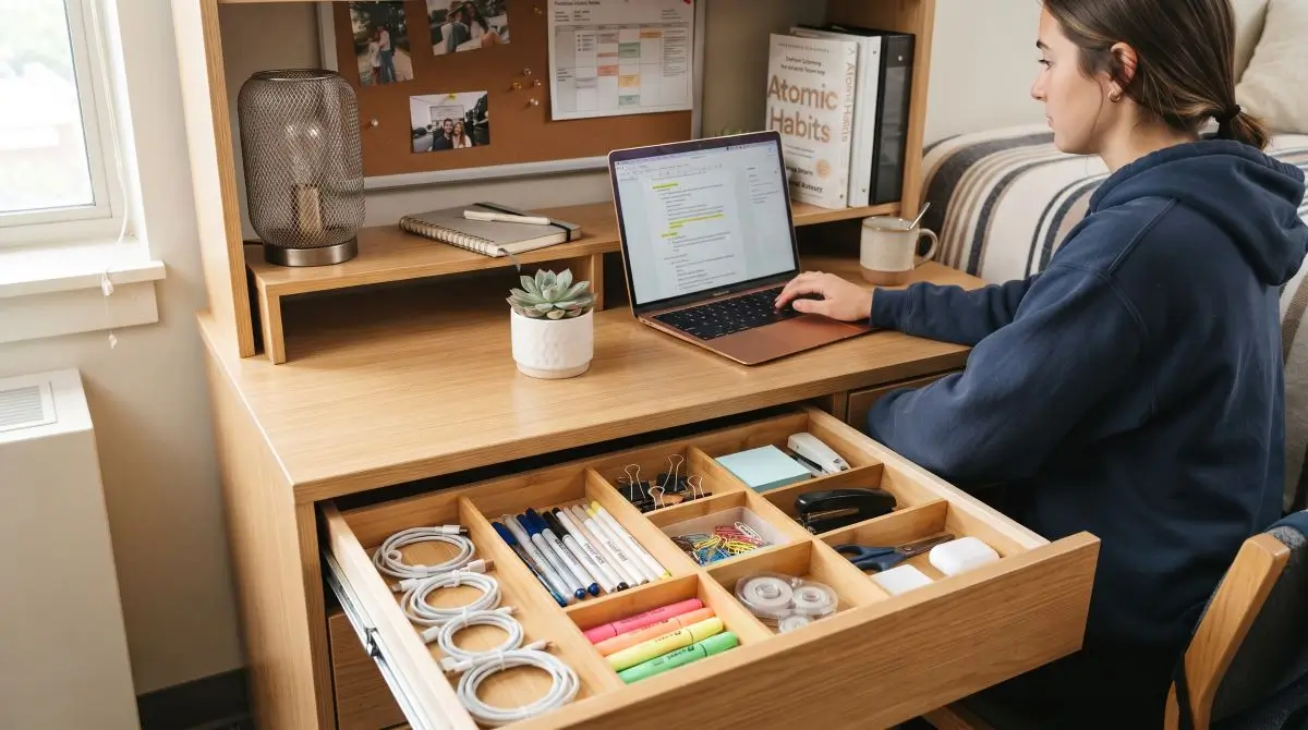 Organize with Desk and Drawer Dividers