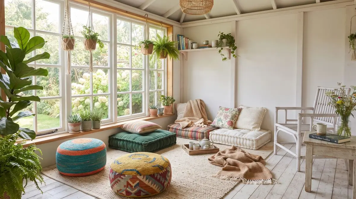 Poufs and Floor Cushions for Flexible Seating