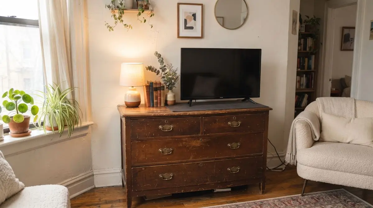 Repurpose Furniture for Tight Spaces