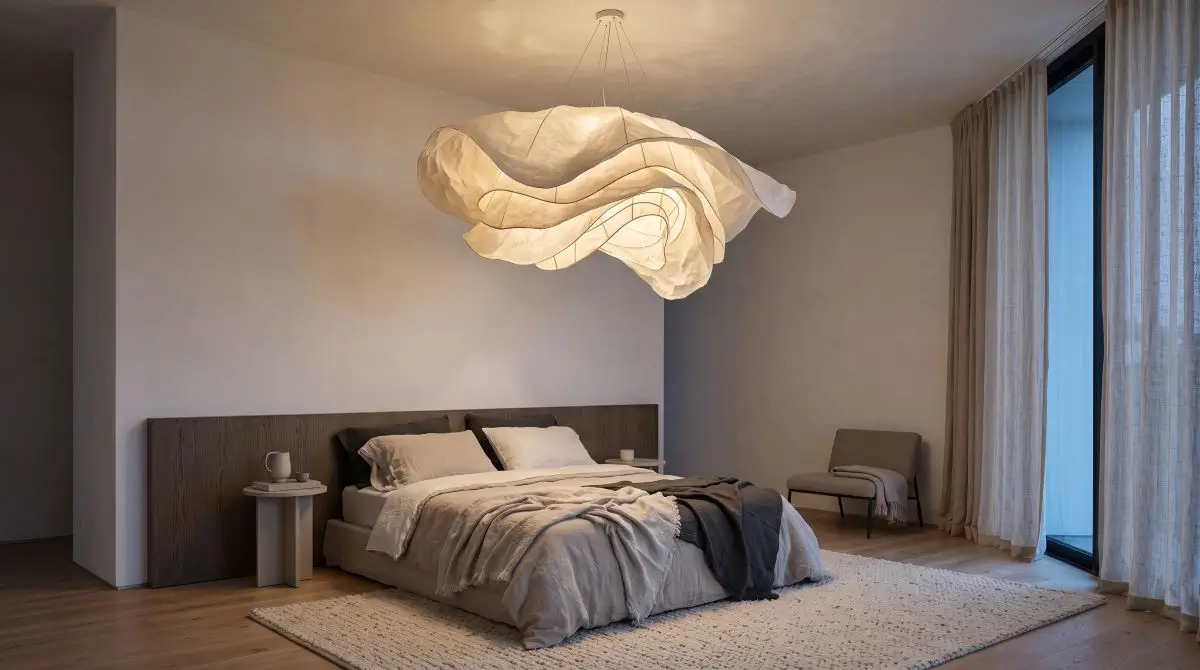 Statement Lighting Bedroom