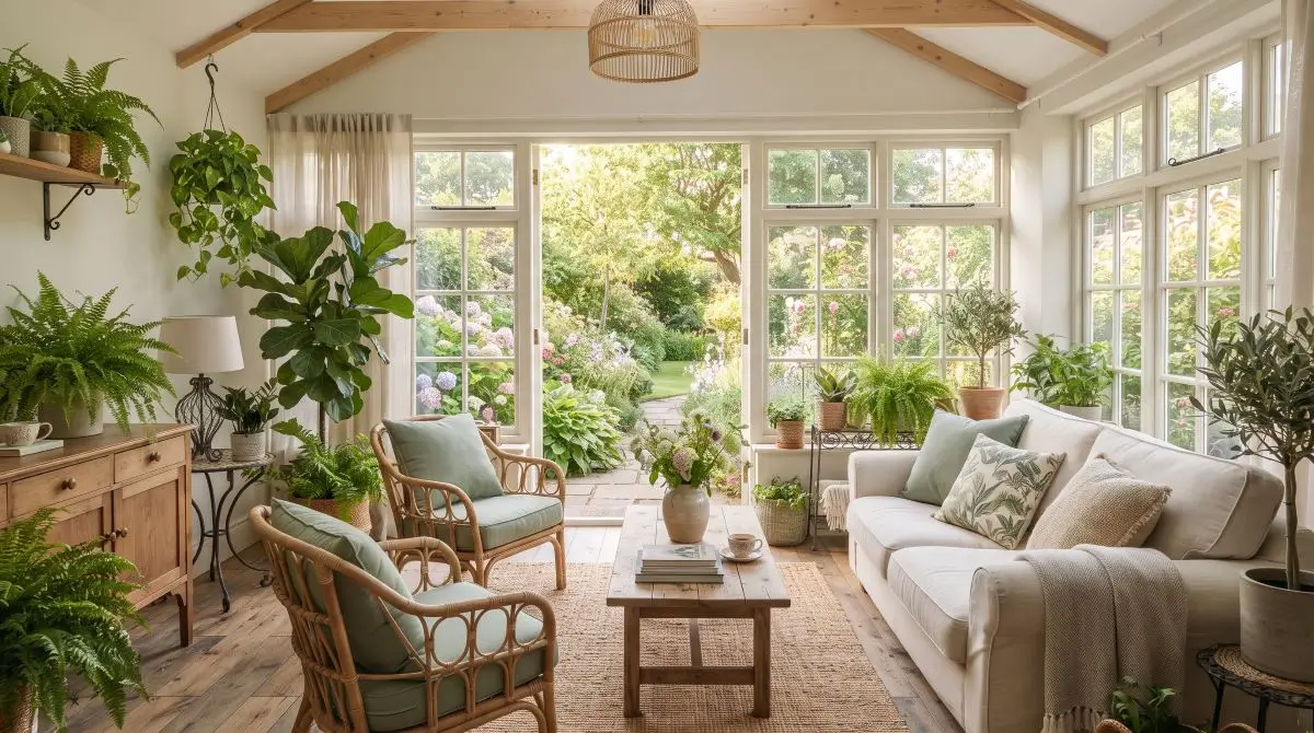 Subtle Color Story Tied to the Outdoor View