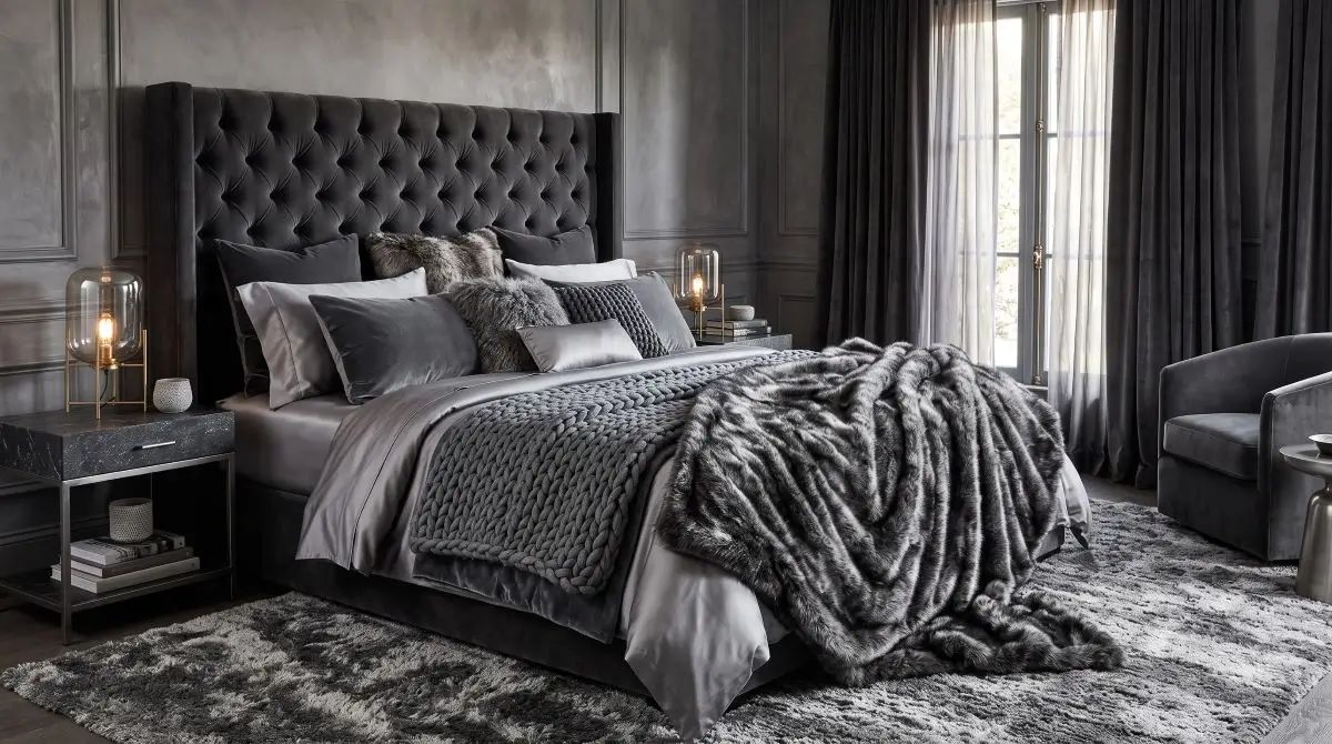 Textural Luxury Bedroom