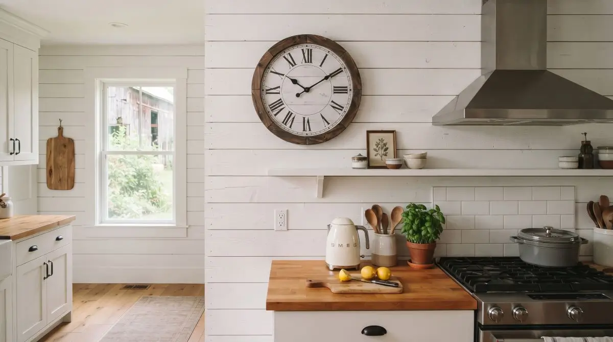 Textured Paneling or Shiplap Accent Wall