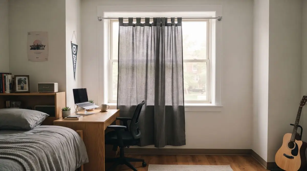 Use Tension Rods as an Innovative Curtain Solution