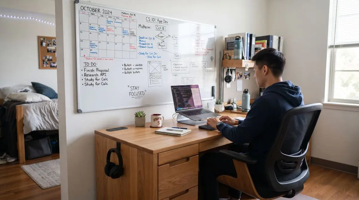 Use a Whiteboard or Message Board for Planning