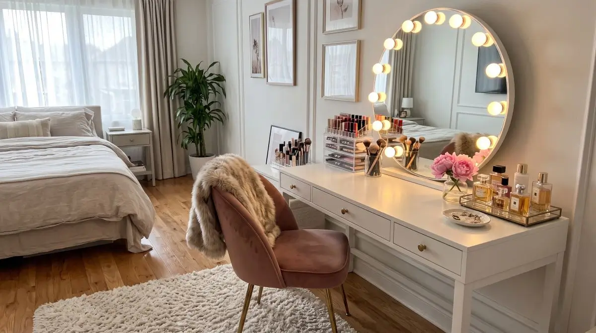 Vanity Corner Bedroom