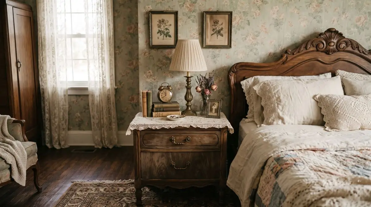 Vintage-Inspired Bedroom