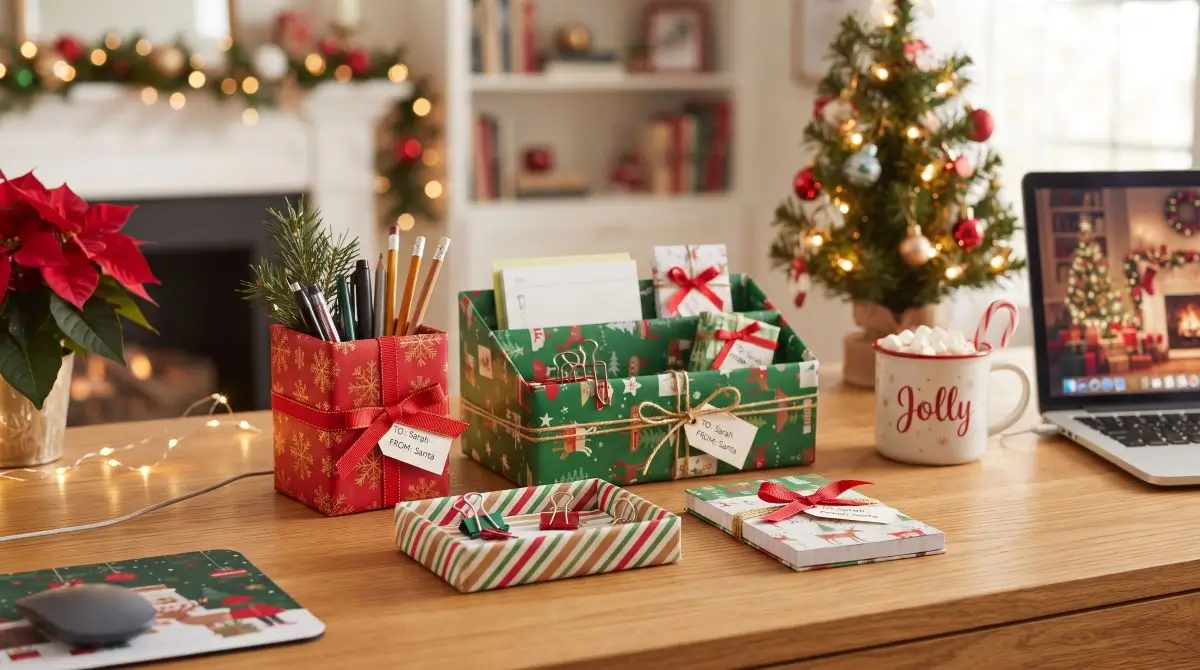Wrapped Desk Accessories